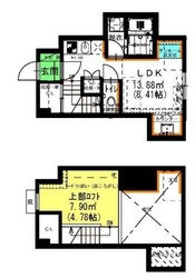 パークフロント清明山の物件間取画像